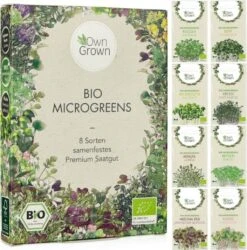 Bio Microgreens 8er Set -Deutschland Gartenbedarf Verkäufe 2024 own grown bio microgreens 8er set 1 set 1679541 de
