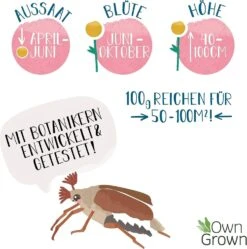 Blumenmischung "Insekteninsel" -Deutschland Gartenbedarf Verkäufe 2024 own grown blumenmischung insekteninsel 1527545 de