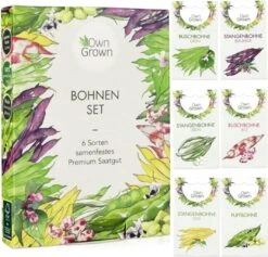 Bohnen-Samen 6er Set -Deutschland Gartenbedarf Verkäufe 2024 own grown bohnen samen 6er set 1 set 1679554 de