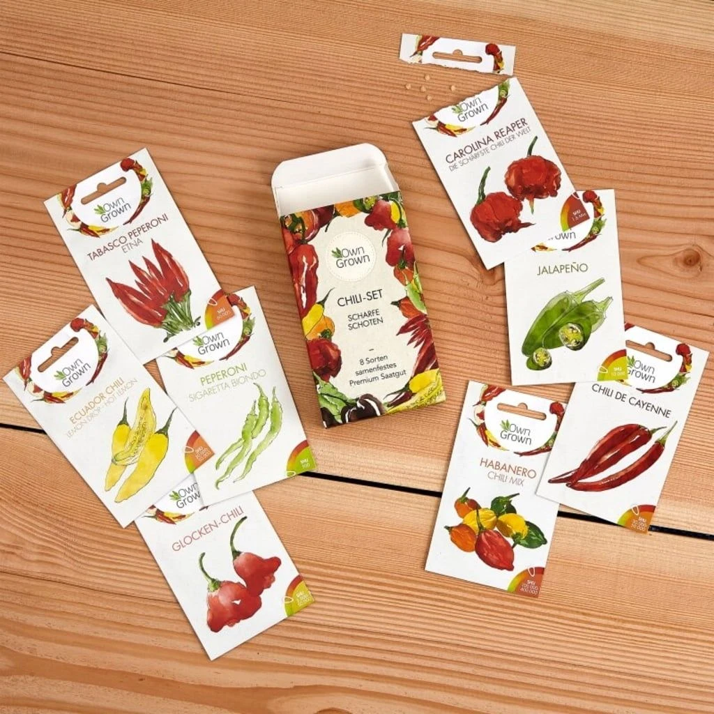 Chili-Samen 8er Saatgut-Set 5 Chili-Samen 8er Saatgut-Set – Bild 3