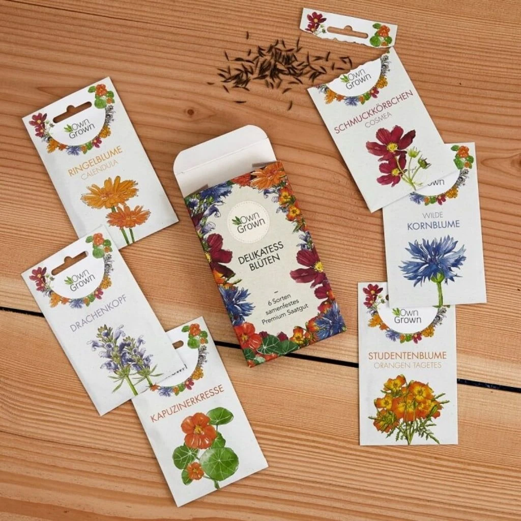 Delikatess-Blüten 6er Saatgut-Set 9 Delikatess-Blüten 6er Saatgut-Set – Bild 7