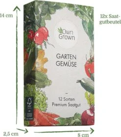 Garten-Gemüse 12er Saatgut-Set -Deutschland Gartenbedarf Verkäufe 2024 own grown garten gemuese 12er saatgut set 1 set 1679226 de