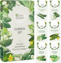 Gurken-Samen 6er Set -Deutschland Gartenbedarf Verkäufe 2024 own grown gurken samen 6er set 1 set 1679568 de