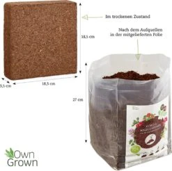 Kokoserde Quellblock 10 L 9 Kokoserde Quellblock 10 L -Deutschland Gartenbedarf Verkäufe 2024 own grown kokoserde quellblock 10 l 1682370 de