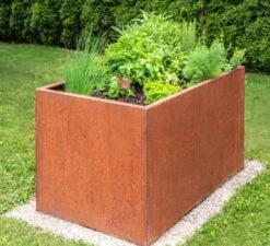 Hochbeet Edelrost "Optimus", 200 X 100 Cm -Deutschland Gartenbedarf Verkäufe 2024 prima terra hochbeet edelrost optimus 1668052 de
