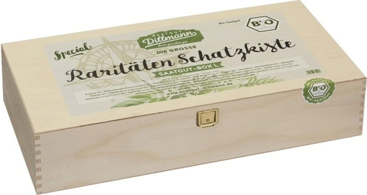 Raritäten-Schatzkiste Saatgut-Box L Bio 4 Raritäten-Schatzkiste Saatgut-Box L Bio – Bild 2