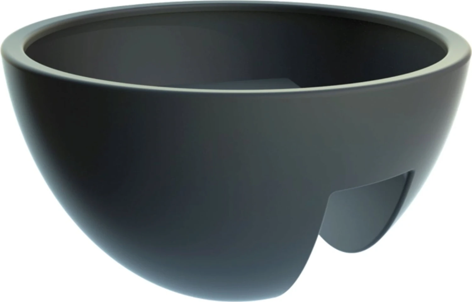 Balkongefäß "Eckling", Graphit (anthrazit) 4 Balkongefäß "Eckling", Graphit (anthrazit) – Bild 2