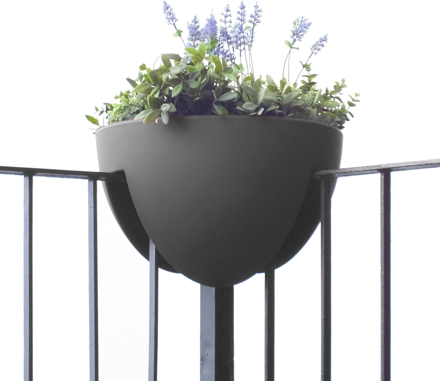 Balkongefäß "Eckling", Graphit (anthrazit) 5 Balkongefäß "Eckling", Graphit (anthrazit) – Bild 3