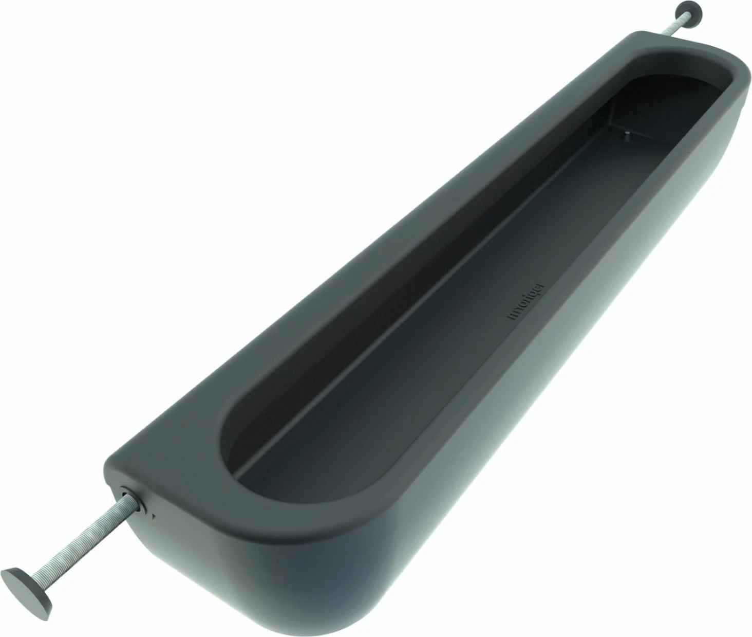 Fensterbank-Blumenkasten "Windowgreen", Graphit (anthrazit) 3 Fensterbank-Blumenkasten "Windowgreen", Graphit (anthrazit)