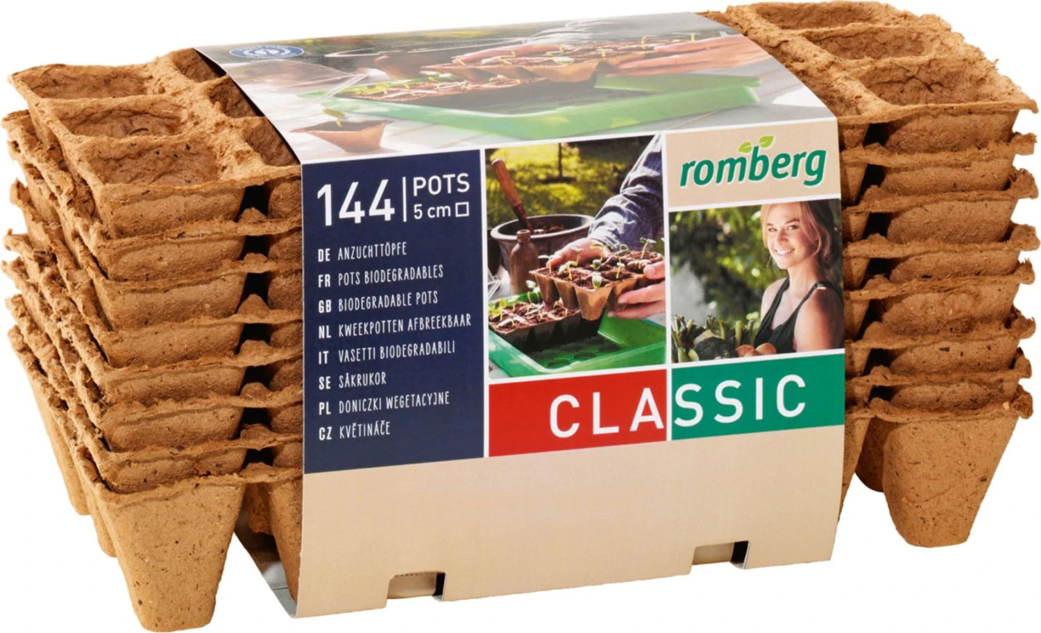 144 Anzuchttöpfe 5 Cm - 12 Strips à 12 Töpfe 4 144 Anzuchttöpfe 5 Cm - 12 Strips à 12 Töpfe – Bild 2