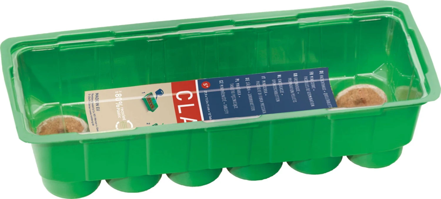 Anzuchthaus S PLUS COCO Inkl. 12 Kokos-Quelltabletten 4 Anzuchthaus S PLUS COCO Inkl. 12 Kokos-Quelltabletten – Bild 2