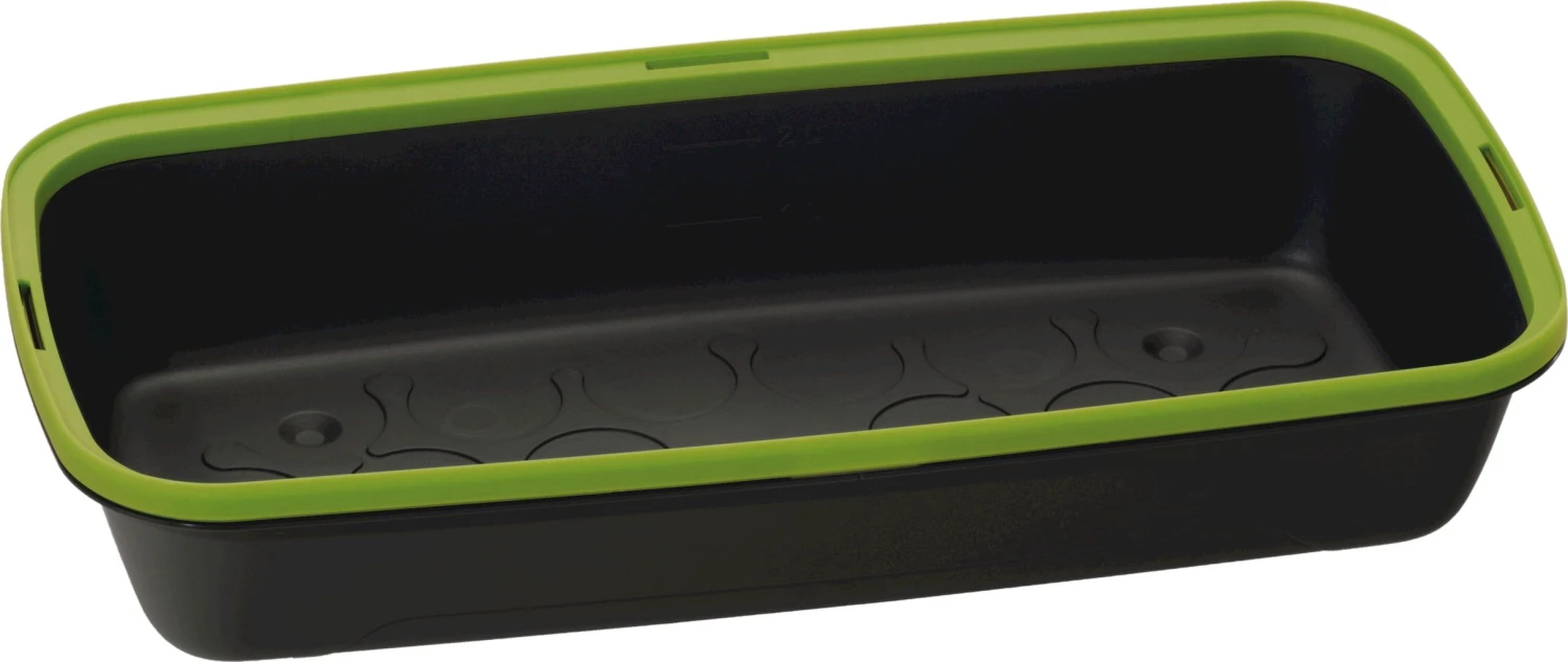 Anzuchtschale M BOQUBE Anthrazit-Sommergrün 3 Anzuchtschale M BOQUBE Anthrazit-Sommergrün