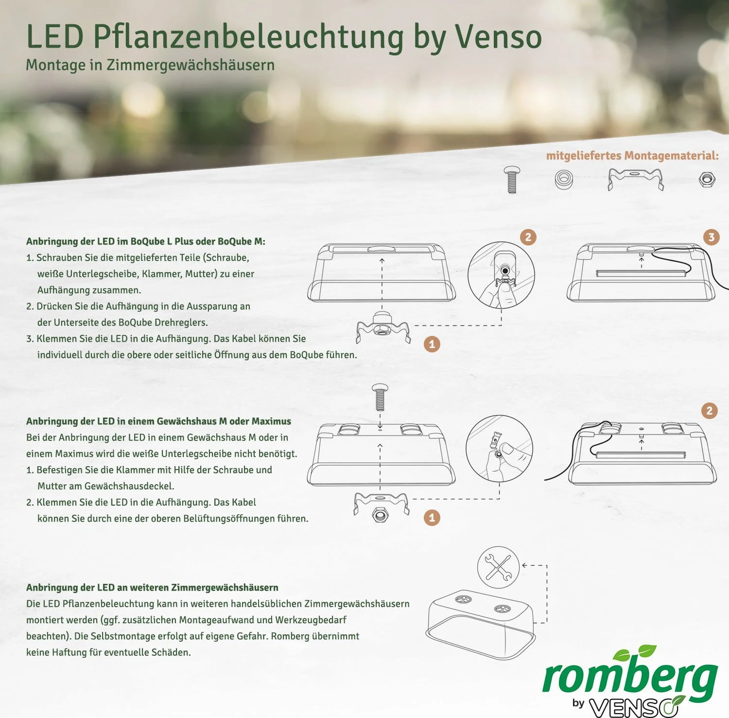 Gewächshaus & Pflanzkasten BoQube L PLUS LED - Anthrazit-Sommergrün 5 Gewächshaus & Pflanzkasten BoQube L PLUS LED - Anthrazit-Sommergrün – Bild 3