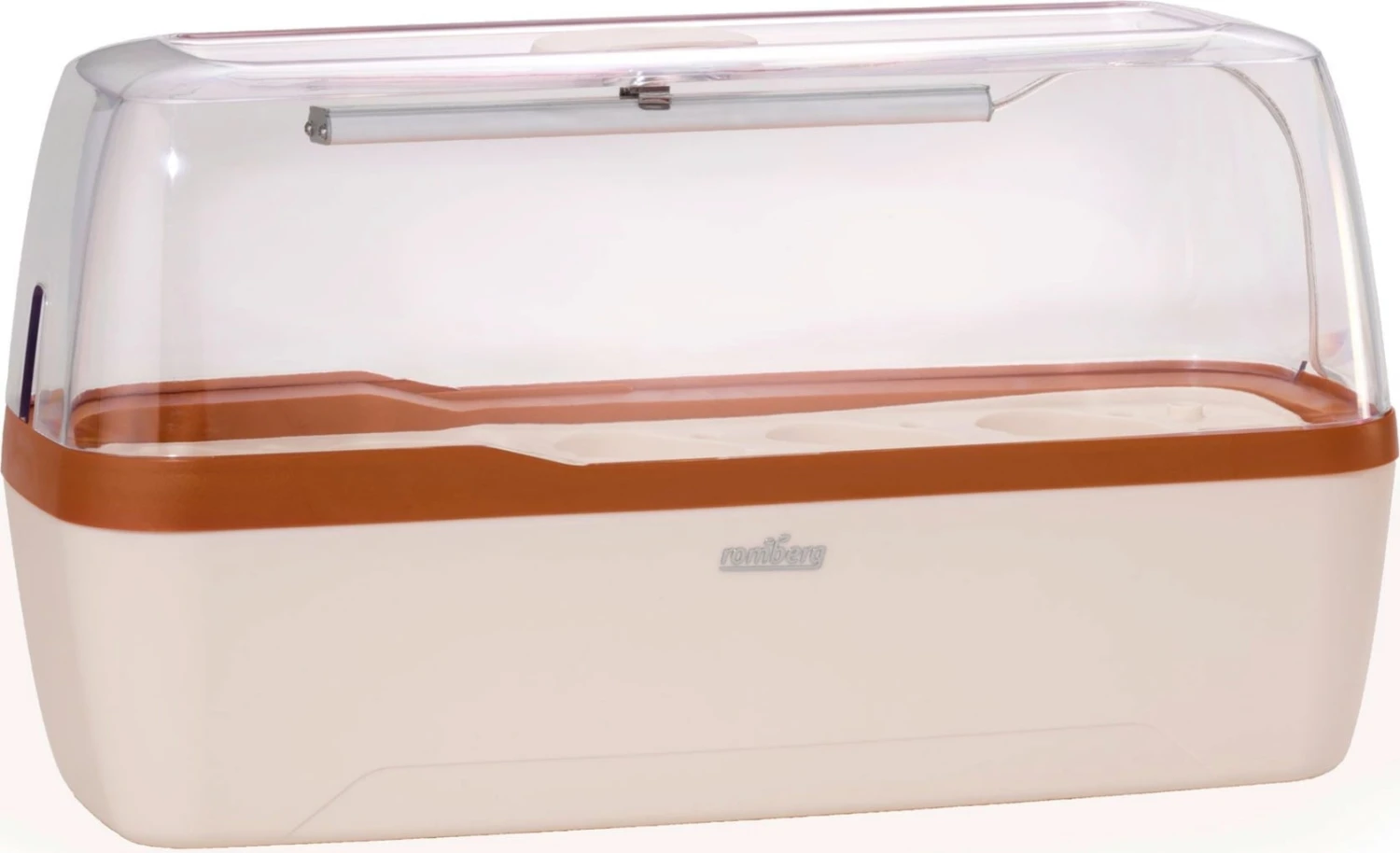 Gewächshaus & Pflanzkasten BoQube L PLUS LED - Creme-Kupferbraun 4 Gewächshaus & Pflanzkasten BoQube L PLUS LED - Creme-Kupferbraun – Bild 2