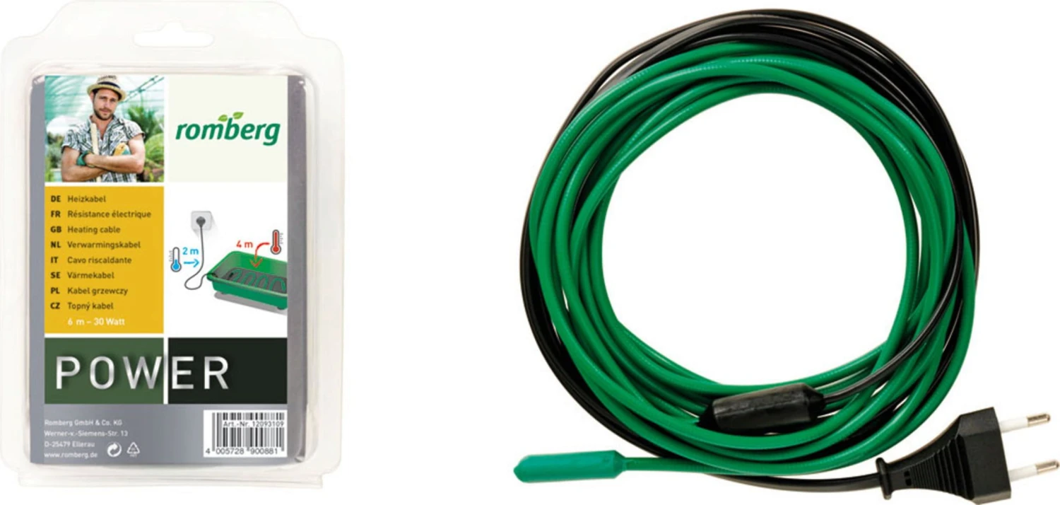 Heizkabel M 6 M (4 M Heizbar) 3 Heizkabel M 6 M (4 M Heizbar)