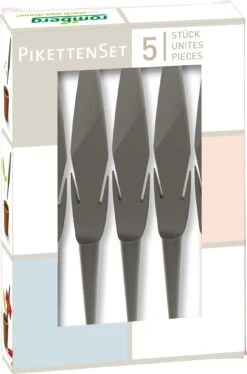 Piketten Set Inkl. Etikettenhalter & Pikierstab, 5er-Set