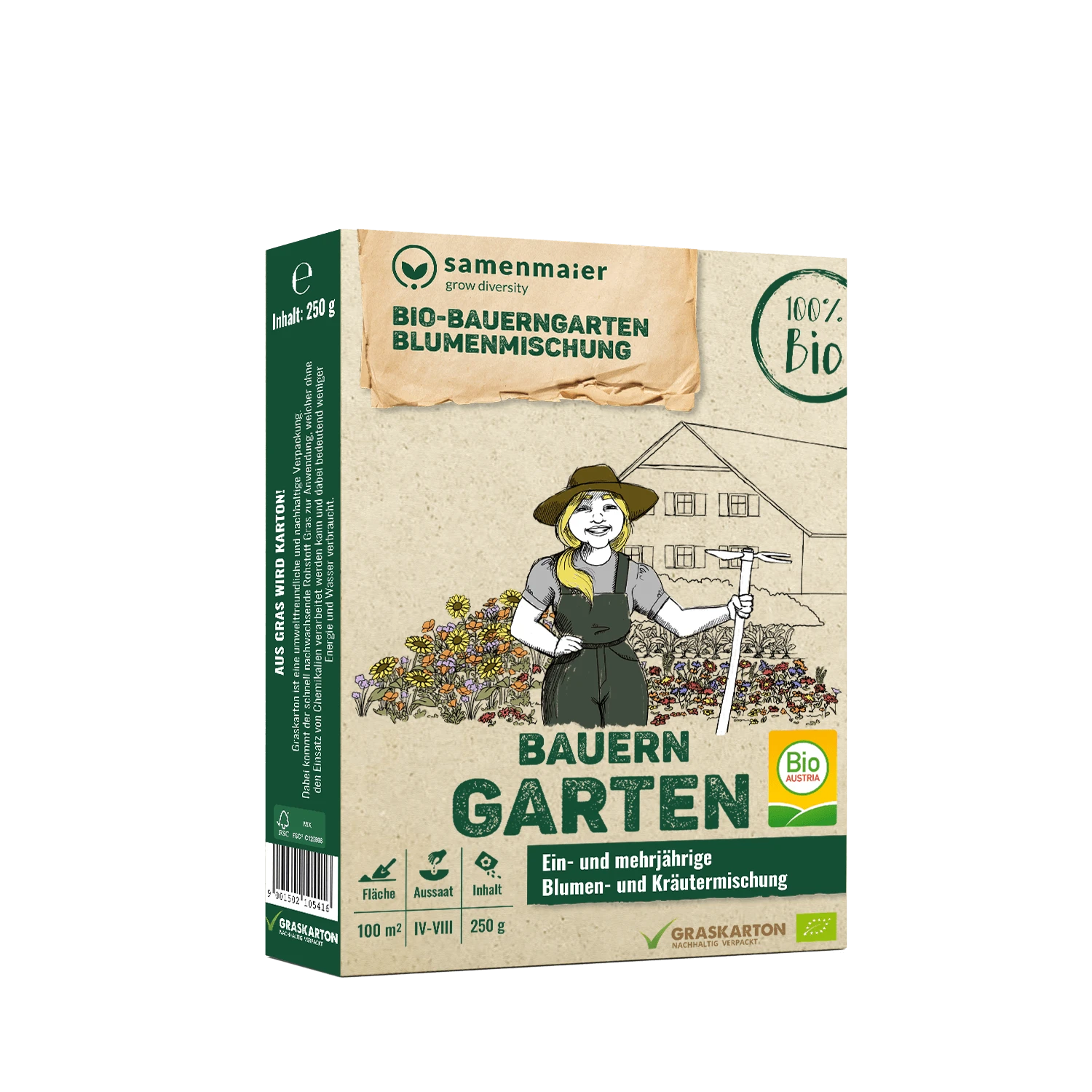 Bio Austria Bauerngarten Blumenmischung, 250 G 3 Bio Austria Bauerngarten Blumenmischung, 250 G
