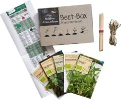 Bio Beet-Box "Für Hobby-Franzosen" -Deutschland Gartenbedarf Verkäufe 2024 samen maier bio beet box fuer hobby franzosen 1 set 1668540 de
