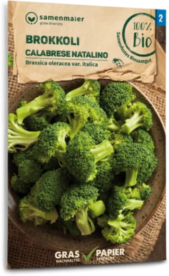 Bio Brokkoli "Calabrese Natalino" -Deutschland Gartenbedarf Verkäufe 2024 samen maier bio brokkoli calabrese natalino 1 paket 1670744 de