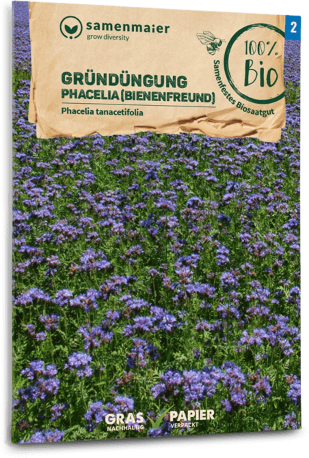 Bio Phacelia "Bienenfreund" 3 Bio Phacelia "Bienenfreund"