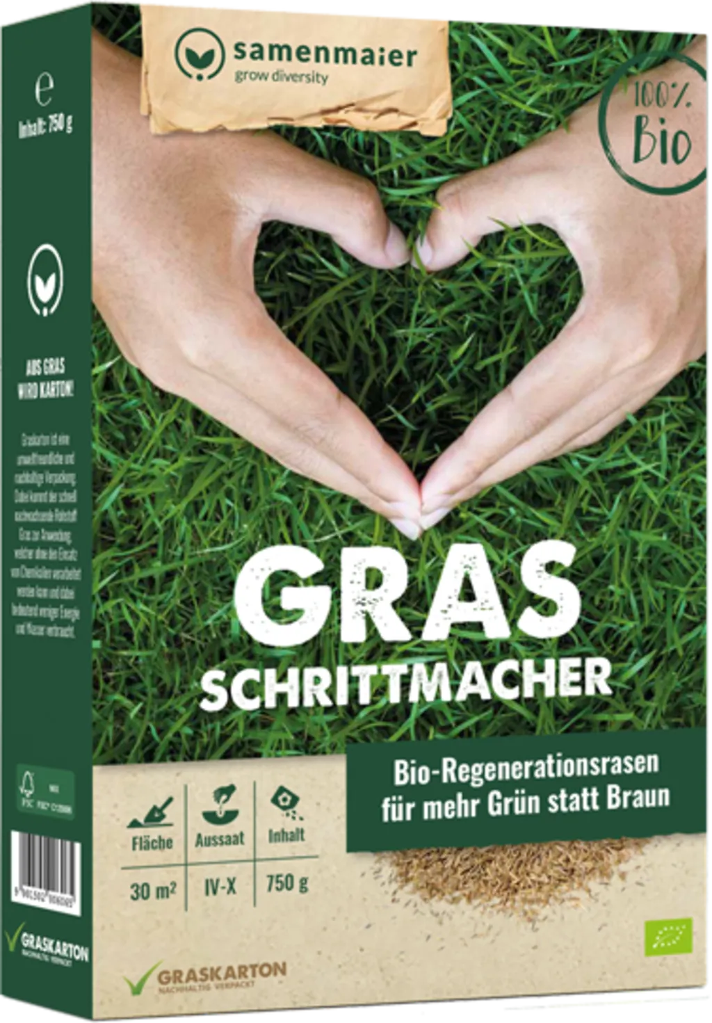 Bio Regenerationsrasen Grasschrittmacher 3 Bio Regenerationsrasen Grasschrittmacher