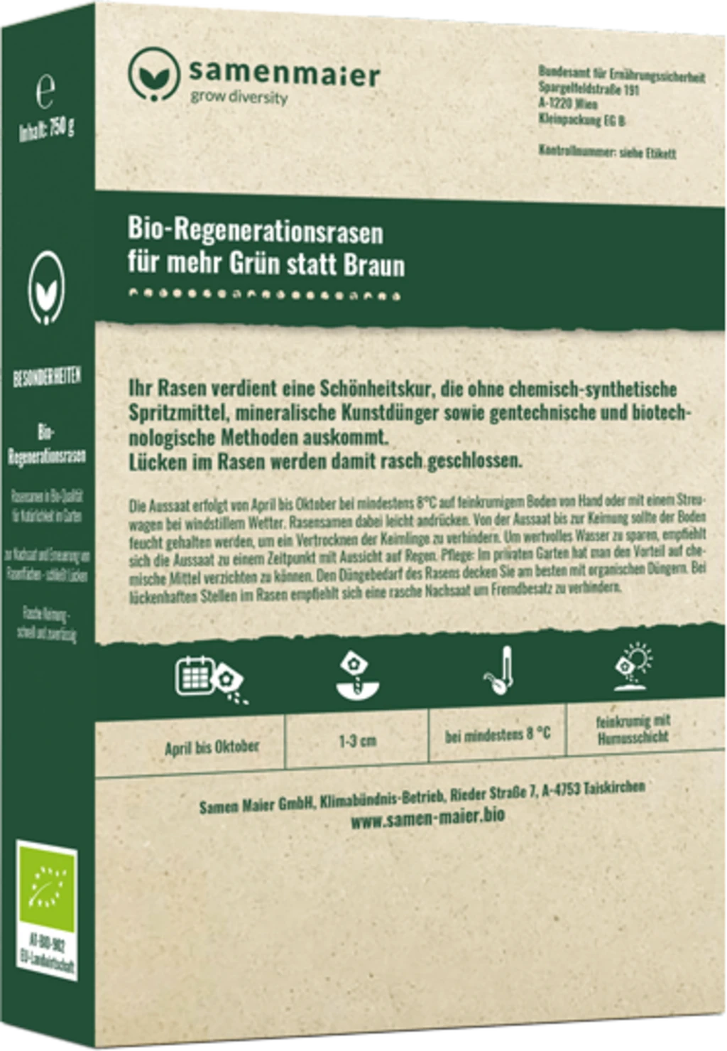 Bio Regenerationsrasen Grasschrittmacher 4 Bio Regenerationsrasen Grasschrittmacher – Bild 2