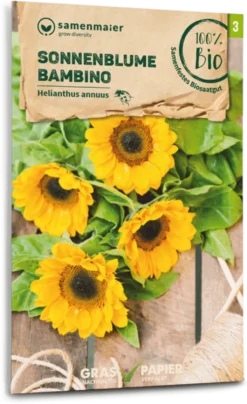 Bio Sonnenblume "Bambino"