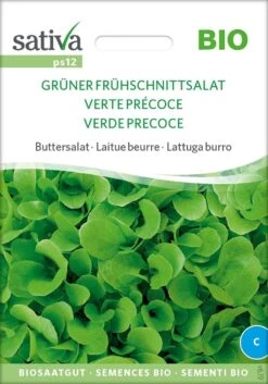 Bio Buttersalat "Grüner Frühschnittsalat"