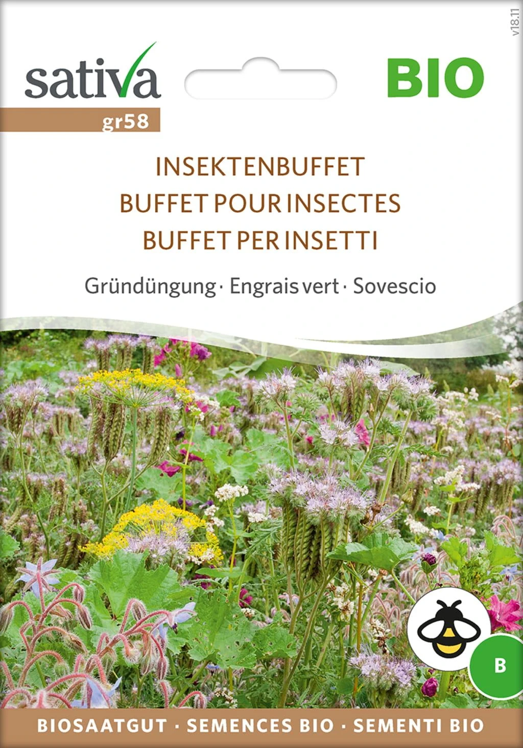 Bio Gründüngung "Insektenbuffet" 4 Bio Gründüngung "Insektenbuffet" – Bild 2
