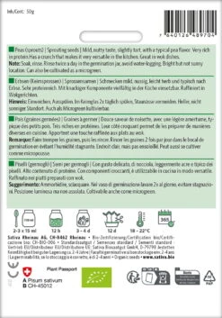 Bio Keimsprossen "Erbsen"