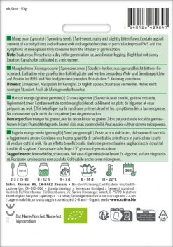 Bio Keimsprossen "Mungbohnen"