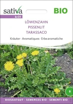 Bio Kräuter "Löwenzahn" -Deutschland Gartenbedarf Verkäufe 2024 sativa bio kraeuter loewenzahn 1 paket 1675018 de