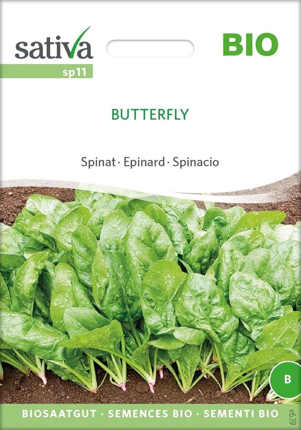 Bio Spinat "Butterfly" 4 Bio Spinat "Butterfly" – Bild 2