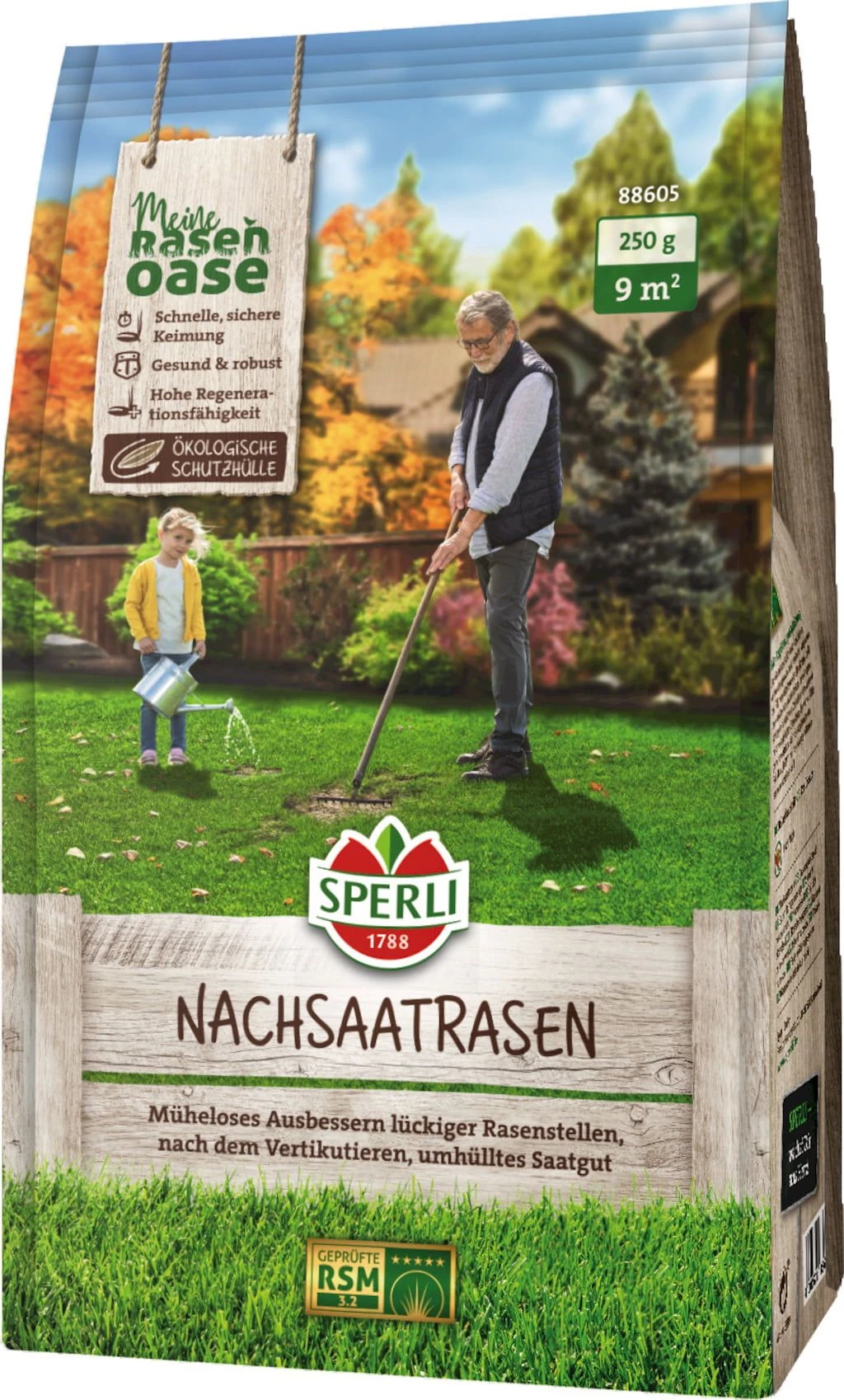 Nachsaatrasen, 250 G 3 Nachsaatrasen, 250 G