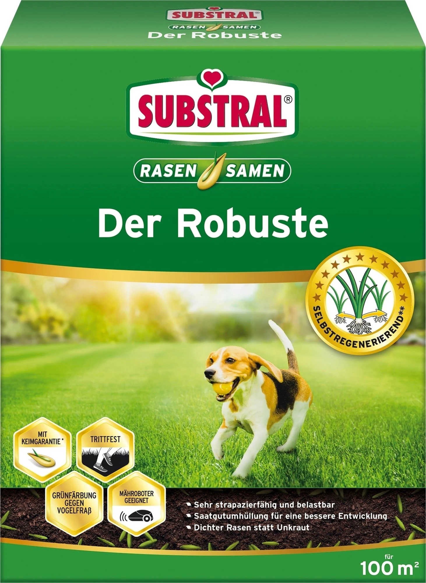 Rasen "Der Robuste", 2 Kg 4 Rasen "Der Robuste", 2 Kg – Bild 2