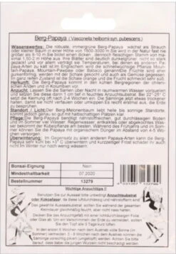 Berg-Papaya, 10 Korn