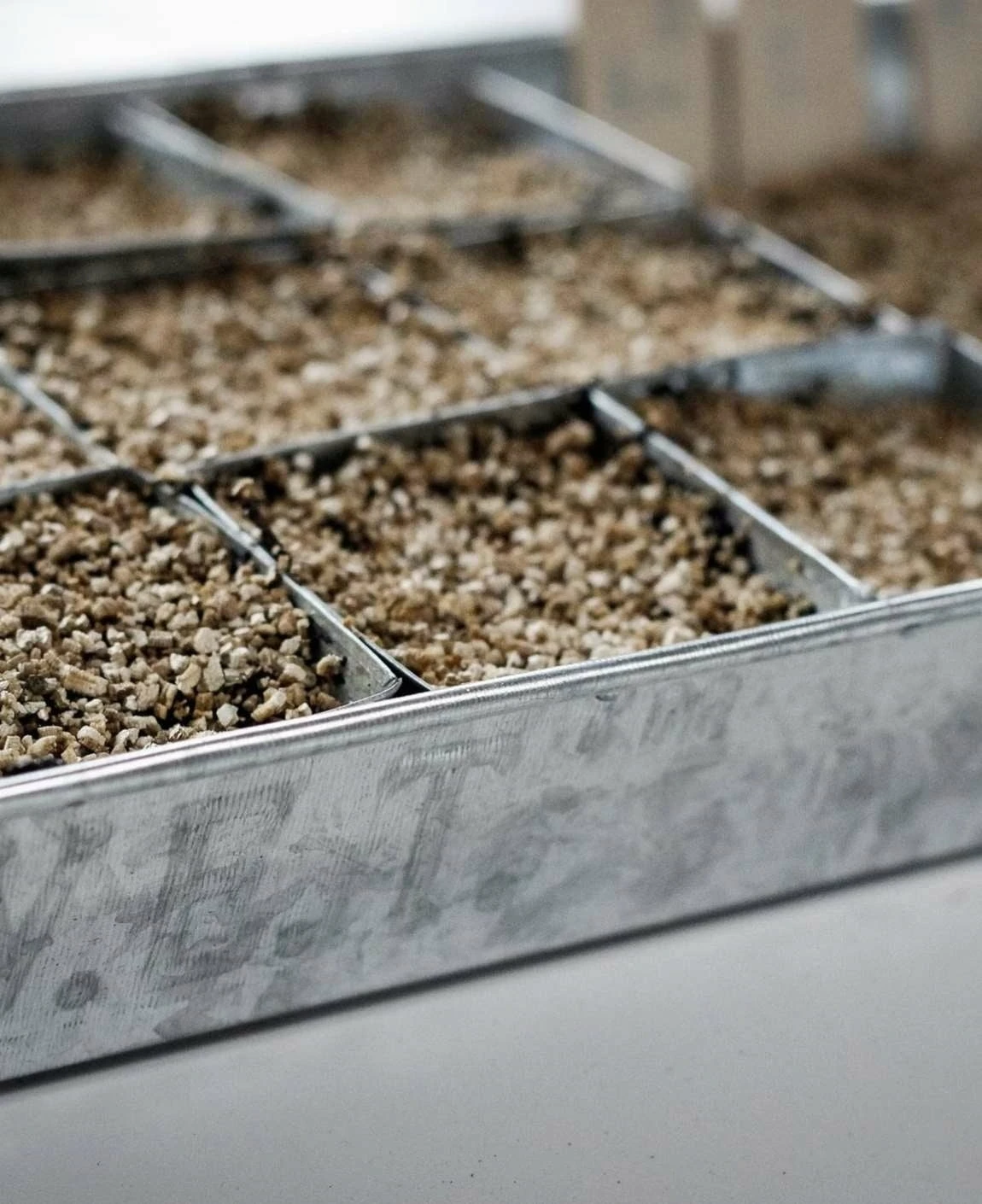 Anzuchtplatte Mit 70 Einzeltöpfen - Verzinkt 3 Anzuchtplatte Mit 70 Einzeltöpfen - Verzinkt