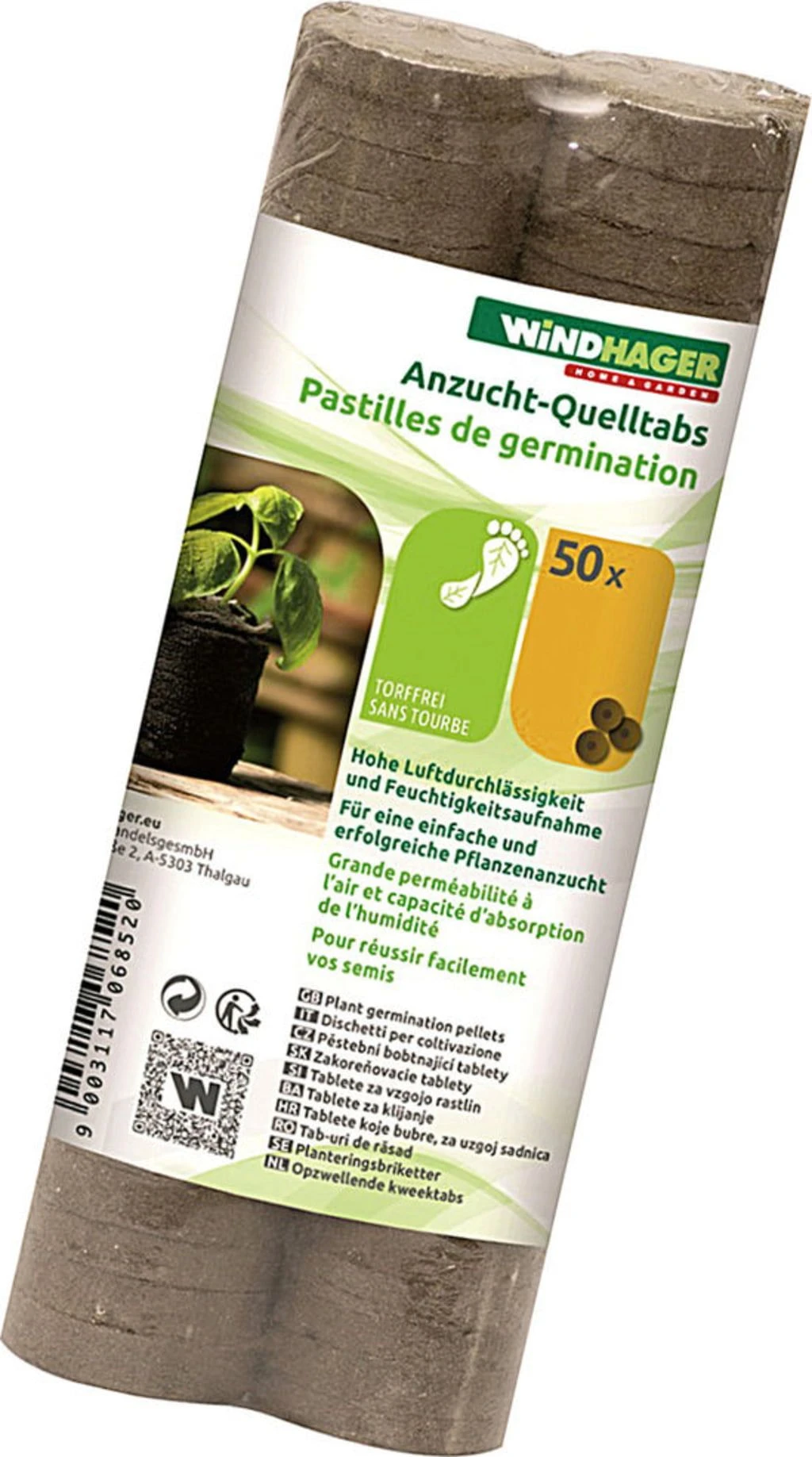 Windhager Anzucht-Quelltabs, 50 Stück 5 Windhager Anzucht-Quelltabs, 50 Stück – Bild 3