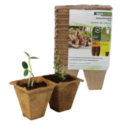 Windhager Anzucht-Töpfe 8 Cm Eckig, 16 Stück -Deutschland Gartenbedarf Verkäufe 2024 windhager anzucht toepfe 8cm eckig 16 k 1147591 de