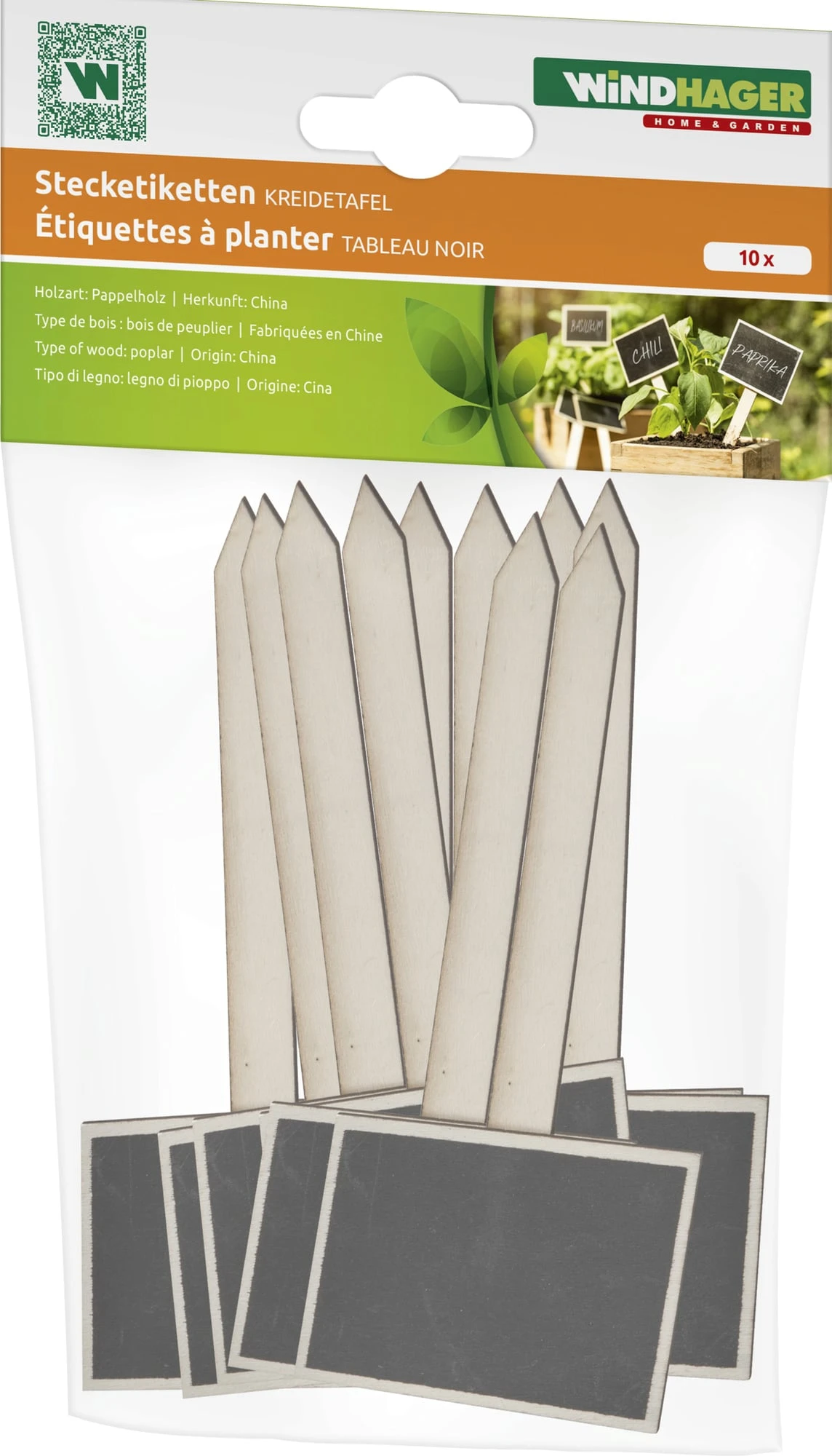 Windhager Stecketiketten Kreidetafel 3 Windhager Stecketiketten Kreidetafel